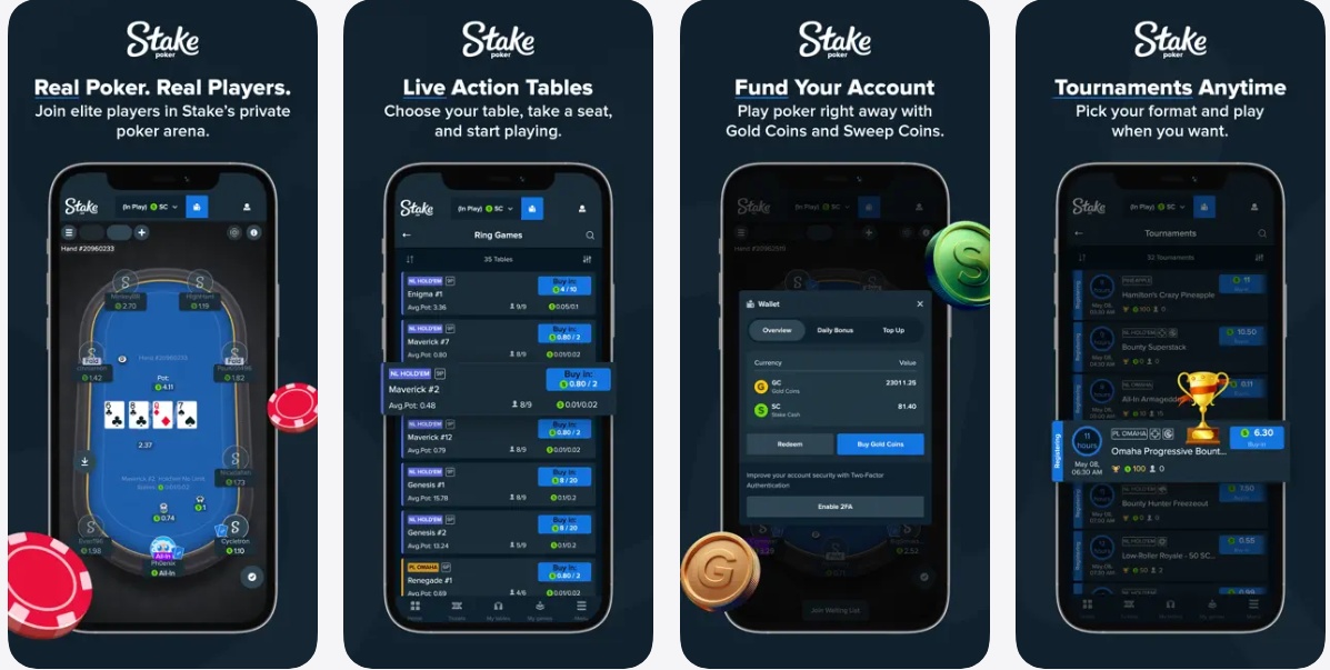 stake poker usa homepage for mobile app